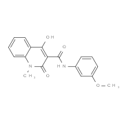 4-Hydroxy-1-methyl-2-oxo-1,2-dihydro-quinoline-3-carboxylic acid (3-methoxy-phenyl)-amide