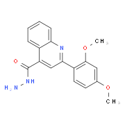 2-(2,4-Dimethoxyphenyl)quinoline-4-carbohydrazide