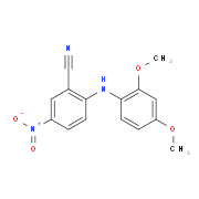 2-[(2,4-Dimethoxyphenyl)amino]-5-nitrobenzonitrile