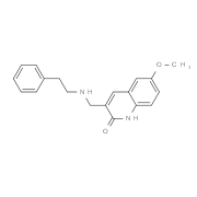 6-Methoxy-3-(phenethylamino-methyl)-1H-quinolin-2-one