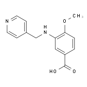 4-Methoxy-3-[(pyridin-4-ylmethyl)-amino]-benzoic acid