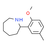 2-(2-Methoxy-5-methylphenyl)azepane