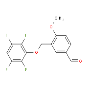 4-Methoxy-3-[(2,3,5,6-tetrafluorophenoxy)methyl]-benzaldehyde