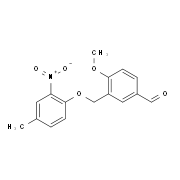 4-Methoxy-3-[(4-methyl-2-nitrophenoxy)methyl]-benzaldehyde