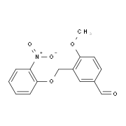 4-Methoxy-3-[(2-nitrophenoxy)methyl]benzaldehyde