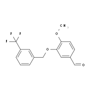 4-Methoxy-3-{[3-(trifluoromethyl)benzyl]-oxy}benzaldehyde