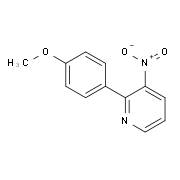 2-(4-Methoxyphenyl)-3-nitropyridine