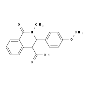 3-(4-Methoxyphenyl)-2-methyl-1-oxo-1,2,3,4-tetrahydroisoquinoline-4-carboxylic acid