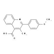 2-(4-Methoxyphenyl)-3-methylquinoline-4-carboxylic acid