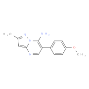6-(4-Methoxyphenyl)-2-methylpyrazolo[1,5-a]pyrimidin-7-amine