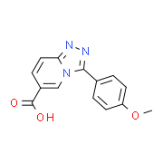 3-(4-Methoxyphenyl)[1,2,4]triazolo[4,3-a]pyridine-6-carboxylic acid