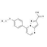 7-(4-Methoxy-phenyl)-pyrazolo[1,5-a]pyrimidine-2-carboxylic acid