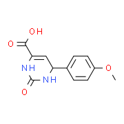 6-(4-Methoxyphenyl)-2-oxo-1,2,3,6-tetrahydro-4-pyrimidinecarboxylic acid