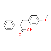 3-(4-Methoxy-phenyl)-2-phenyl-propionic acid