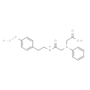 [(2-{[2-(4-Methoxyphenyl)ethyl]amino}-2-oxoethyl)-(phenyl)amino]acetic acid