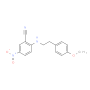 2-{[2-(4-Methoxyphenyl)ethyl]amino}-5-nitrobenzonitrile