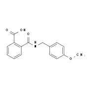 2-{[(4-Methoxybenzyl)amino]carbonyl}benzoic acid
