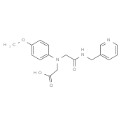 ((4-Methoxyphenyl){2-oxo-2-[(pyridin-3-ylmethyl)-amino]ethyl}amino)acetic acid