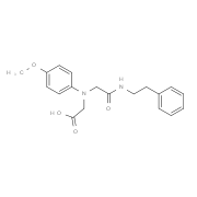 ((4-Methoxyphenyl){2-oxo-2-[(2-phenylethyl)amino]-ethyl}amino)acetic acid