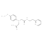 ((4-Methoxyphenyl){2-oxo-2-[(2-pyridin-2-ylethyl)-amino]ethyl}amino)acetic acid
