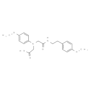 [(4-Methoxyphenyl)(2-{[2-(4-methoxyphenyl)ethyl]-amino}-2-oxoethyl)amino]acetic acid