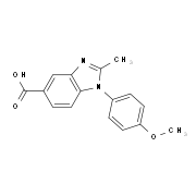 1-(4-Methoxyphenyl)-2-methyl-1H-benzimidazole-5-carboxylic acid