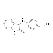 3-[(4-Methoxyphenyl)amino]-1,3-dihydro-2H-pyrrolo[2,3-b]pyridin-2-one