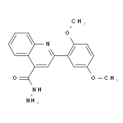 2-(2,5-Dimethoxyphenyl)quinoline-4-carbohydrazide