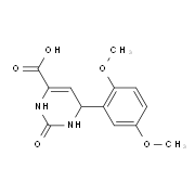 6-(2,5-Dimethoxyphenyl)-2-oxo-1,2,3,6-tetrahydro-4-pyrimidinecarboxylic acid