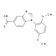 1-(2,5-Dimethoxyphenyl)-1H-benzimidazole-5-carboxylic acid