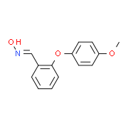 2-(4-Methoxyphenoxy)benzenecarbaldehyde oxime