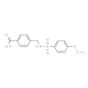 4-({[(4-Methoxyphenyl)sulfonyl]amino}methyl)-benzoic acid