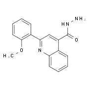 2-(2-Methoxyphenyl)quinoline-4-carbohydrazide