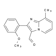 2-(2-Methoxyphenyl)-8-methylimidazo-[1,2-a]pyridine-3-carbaldehyde
