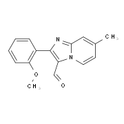 2-(2-Methoxyphenyl)-7-methylimidazo[1,2-a]-pyridine-3-carbaldehyde