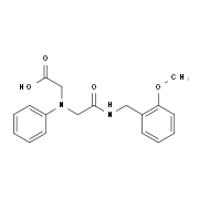 [{2-[(2-Methoxybenzyl)amino]-2-oxoethyl}(phenyl)-amino]acetic acid