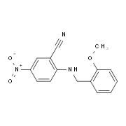 2-[(2-Methoxybenzyl)amino]-5-nitrobenzonitrile