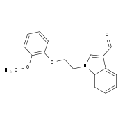 1-[2-(2-Methoxy-phenoxy)-ethyl]-1H-indole-3-carbaldehyde