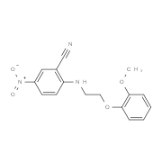 2-{[2-(2-Methoxyphenoxy)ethyl]amino}-5-nitrobenzonitrile