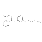 2-{[3-(2-Methoxyethoxy)anilino]-carbonyl}benzoicacid