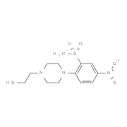 2-[4-[2-(Methylsulfonyl)-4-nitrophenyl]-piperazin-1-yl]ethanol