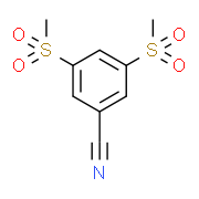 3,5-Bis(methylsulfonyl)benzonitrile