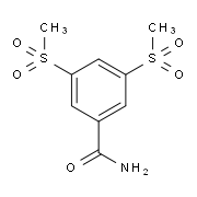 3,5-Bis(methylsulfonyl)benzamide