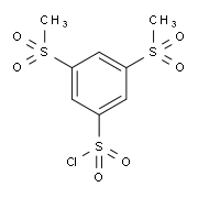 3,5-Bis(methylsulfonyl)benzenesulfonylchloride