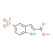 Methyl 5-(methylsulfonyl)indole-2-carboxylate