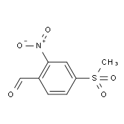 4-(Methylsulfonyl)-2-nitrobenzaldehyde