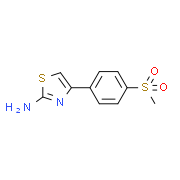 4-[4-(Methylsulfonyl)phenyl]-1,3-thiazol-2-ylamine