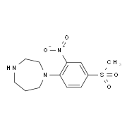 1-[4-(Methylsulfonyl)-2-nitrophenyl]-1,4-diazepane