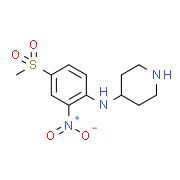 N-[4-(Methylsulfonyl)-2-nitrophenyl]-piperidin-4-amine