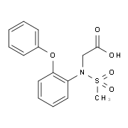 [(Methylsulfonyl)(2-phenoxyphenyl)amino]-acetic acid